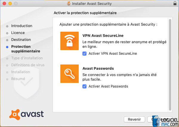Avast Security installation